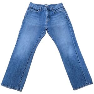 J. Crew Mens 33W 30L Vintage Slim Straight Blue Denim Jeans‎ Pants